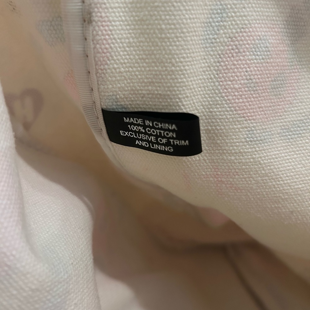 NWOT! Vintage Harajuku Lovers Canvas Tote Bag - Picture 5 of 7